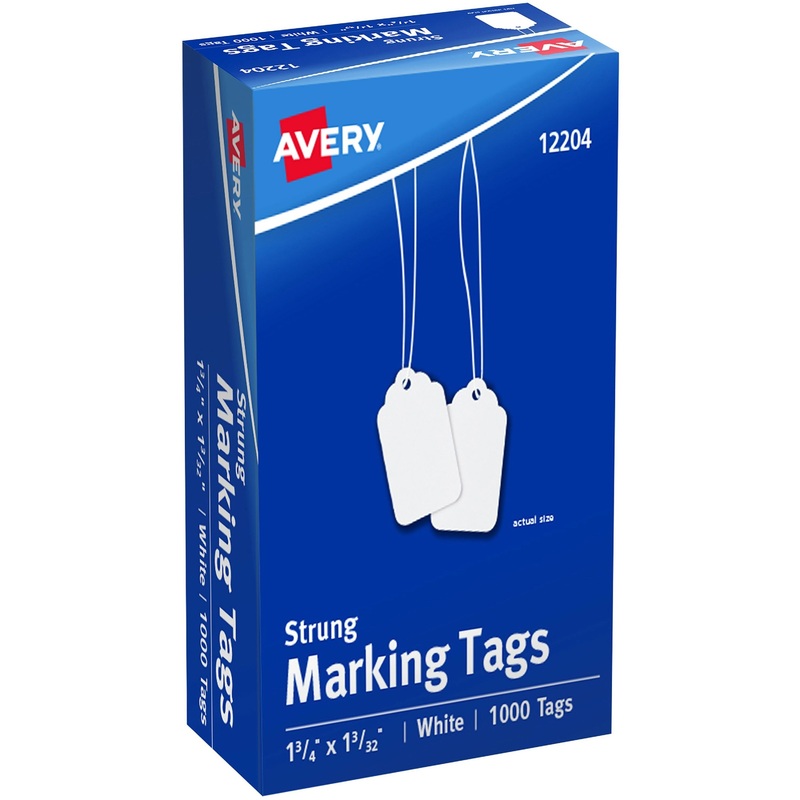 Avery White Marking Tags – AVE12204