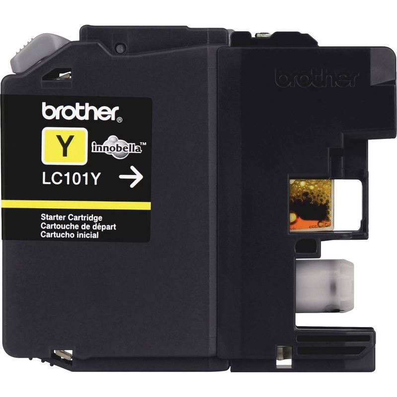 Brother Genuine Innobella LC101Y Yellow Ink Cartridge – BRTLC101Y