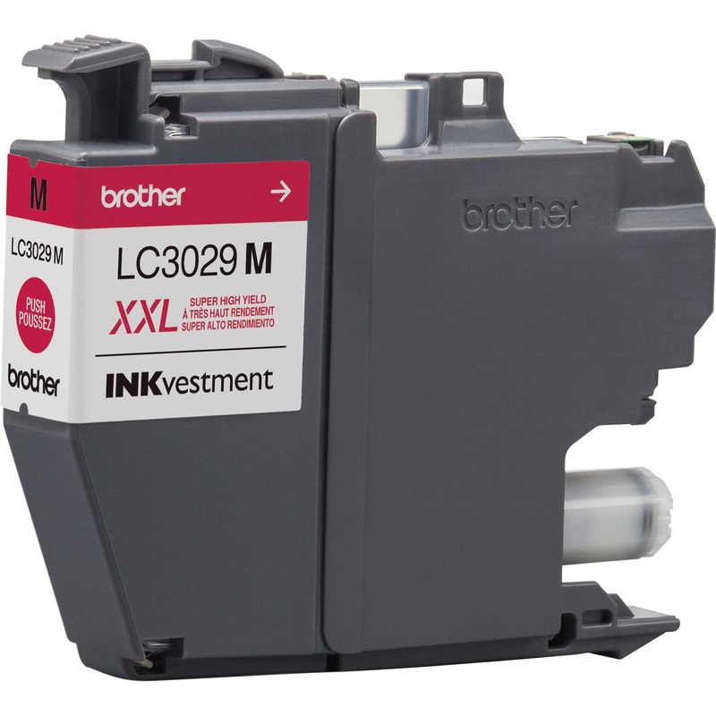 Brother Genuine LC3029M INKvestment Super High Yield Magenta Ink Cartridge – BRTLC3029M