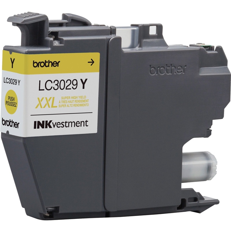 Brother Genuine LC3029Y INKvestment Super High Yield Yellow Ink Cartridge – BRTLC3029Y