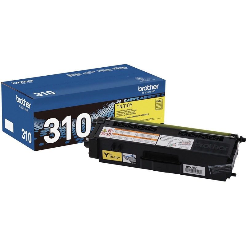 Brother Genuine TN310Y Yellow Toner Cartridge – BRTTN310Y