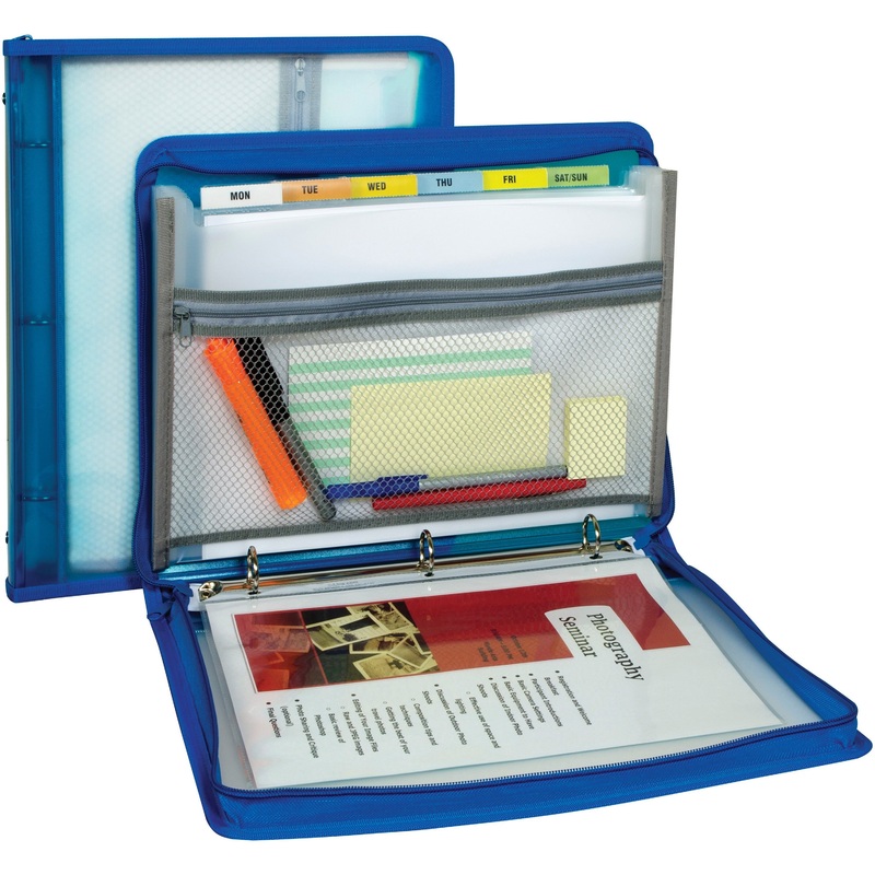 C-Line Expanding File Zippered Binder – CLI48115
