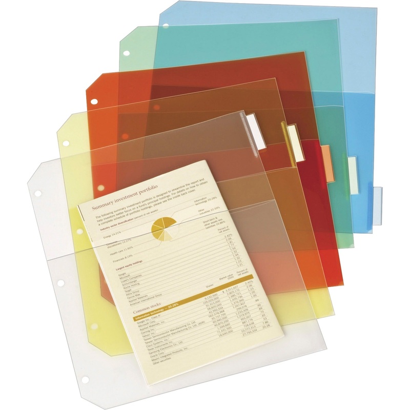 Cardinal Ring Binder Poly Pockets – CRD84009