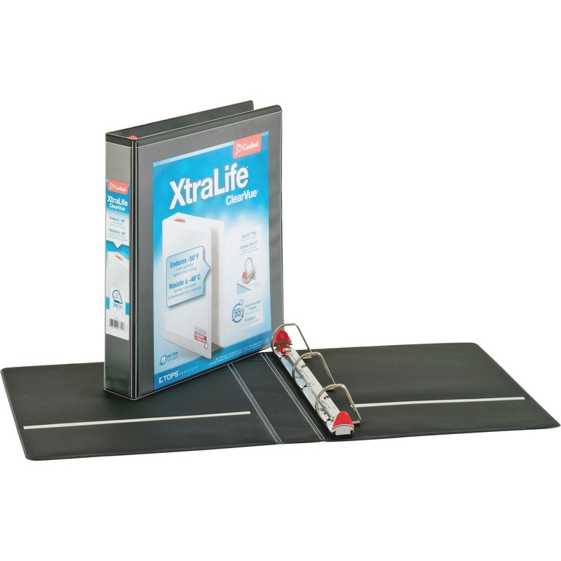 Cardinal Xtralife ClearVue Locking Slant-D Binders – CRD26311