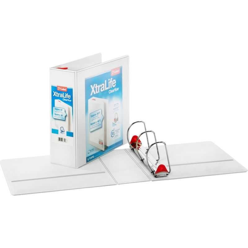 Cardinal Xtralife ClearVue Locking Slant-D Binders – CRD26340