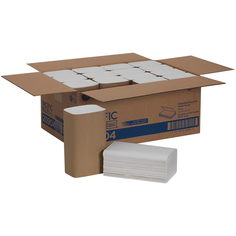 Pacific Blue Basic S-Fold Recycled Paper Towels – GPC20904