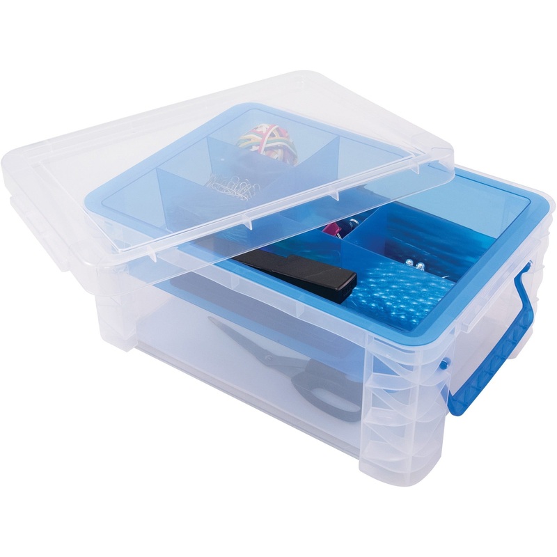 Advantus Super Stacker Divided Supply Box – AVT37371