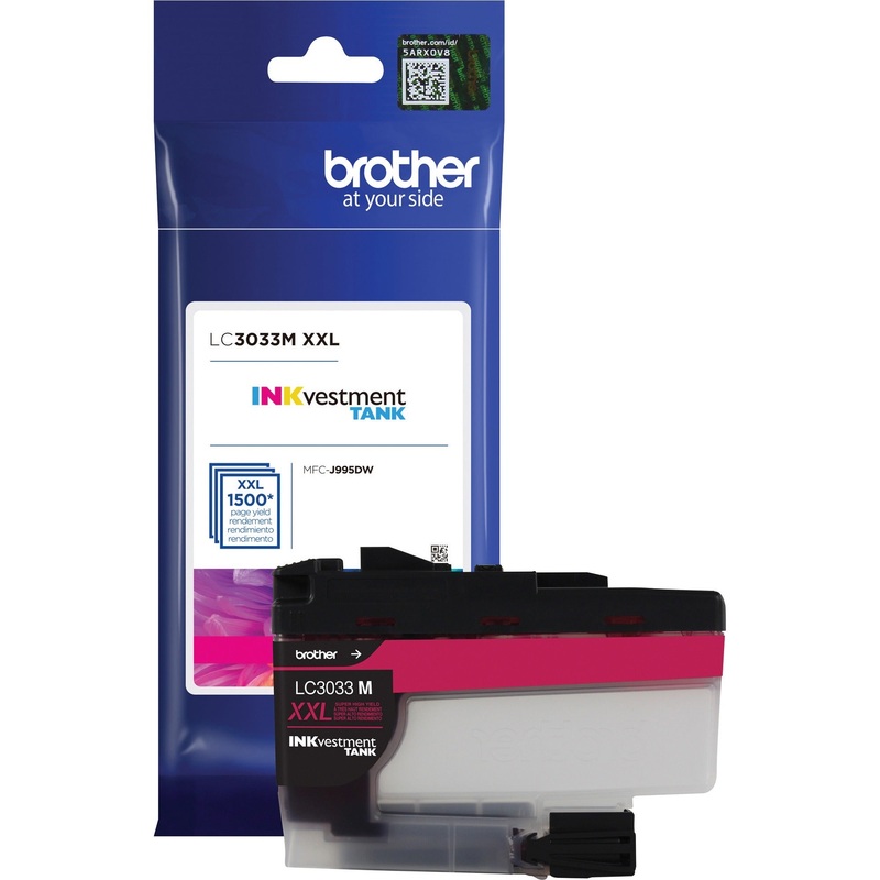 Brother Genuine LC3033M Single Pack Super High-yield Magenta INKvestment Tank Ink Cartridge – BRTLC3033M