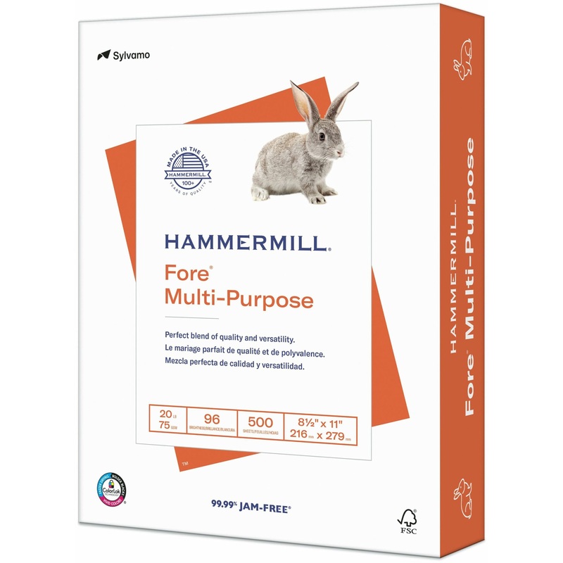Hammermill Fore Multipurpose Copy Paper – White – HAM103267RM
