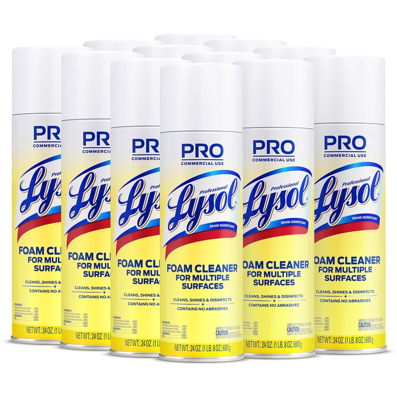 Professional Lysol Disinfectant Foam Cleaner – RAC02775CT