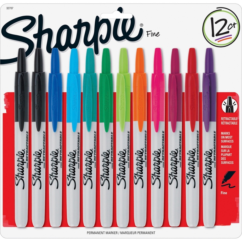 Sharpie Retractable Fine Point Permanent Marker – SAN32707
