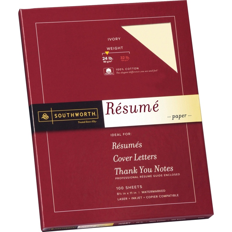 Southworth 100% Cotton Resume Paper – SOUR14ICF