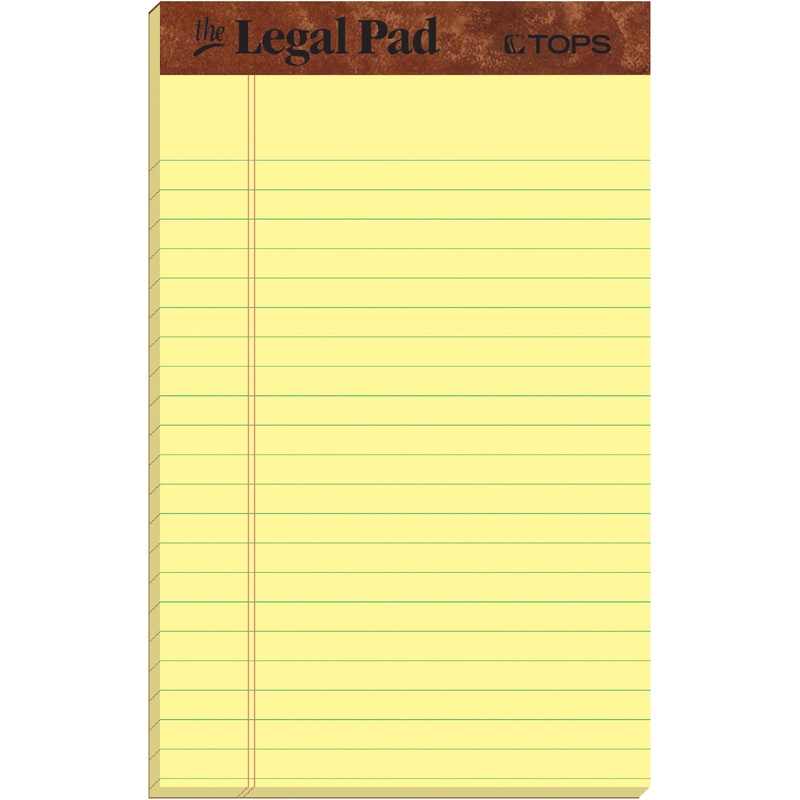 TOPS The Legal Pad Writing Pad – TOP7501