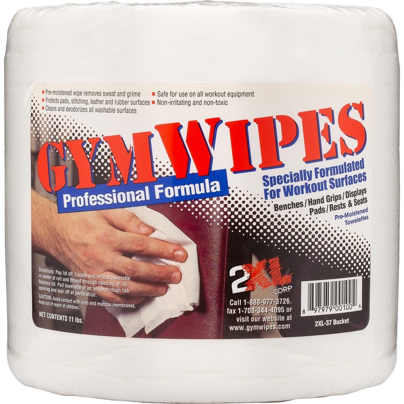 2XL GymWipes Professional Towelettes Bucket Refill – TXLL38