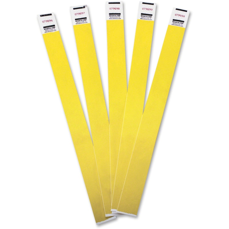 Advantus Tyvek Wristbands – AVT75444