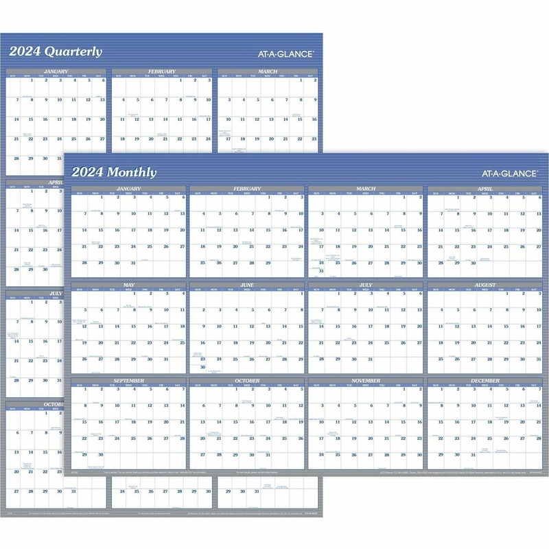 At-A-Glance Reversible Wall Calendar – AAGA1152