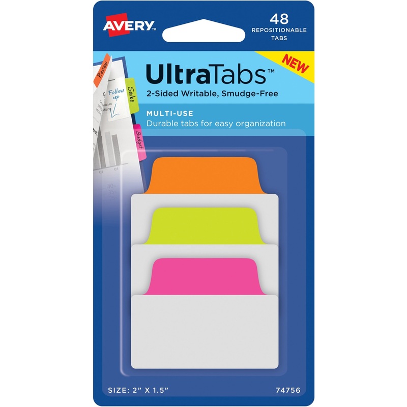 Avery 2 Multi-use Ultra Tabs – AVE74756