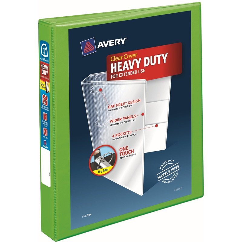 Avery Heavy-Duty View Binders – Locking One Touch EZD Rings – AVE79770