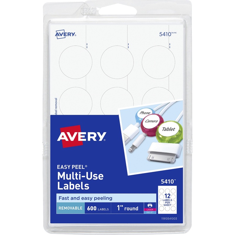 Avery Removable ID Labels – AVE05410