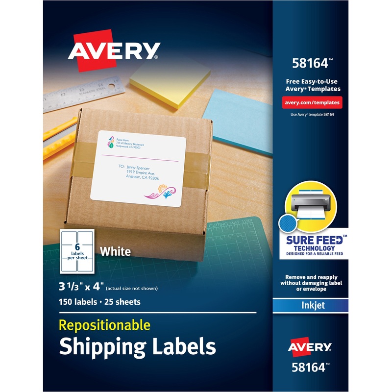 Avery Shipping Label – AVE58164