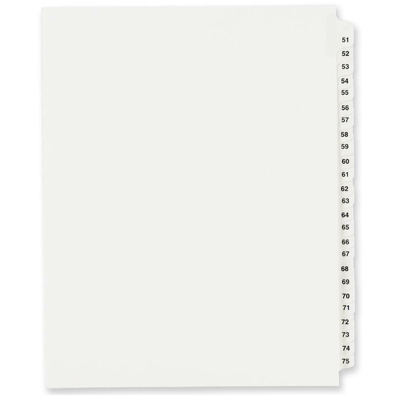 Avery Standard Collated Legal Exhibit Divider Sets – Avery Style – AVE01332