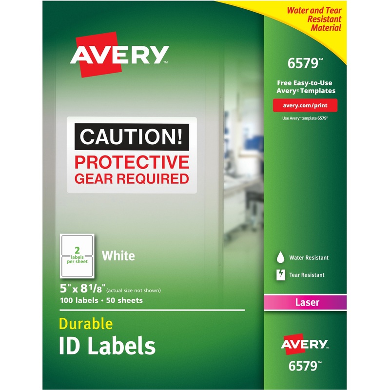Avery TrueBlock ID Label – AVE6579