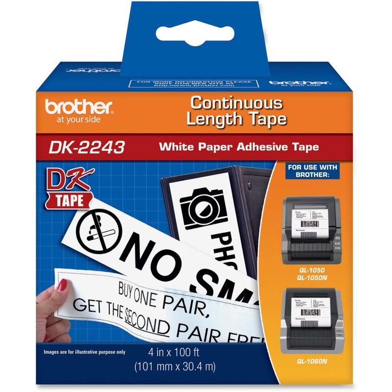 Brother DK2243 – Continuous Length Paper Labels – BRTDK2243