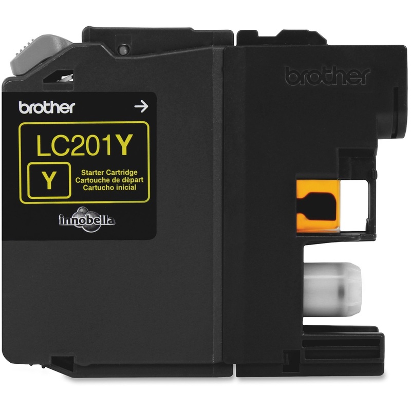 Brother Genuine Innobella LC201Y Yellow Ink Cartridge – BRTLC201Y