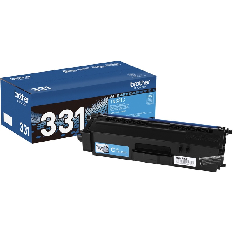 Brother Genuine TN331C Cyan Toner Cartridge – BRTTN331C