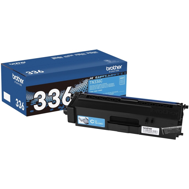 Brother Genuine TN336C High Yield Cyan Toner Cartridge – BRTTN336C