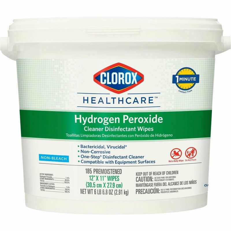 Clorox Healthcare Hydrogen Peroxide Cleaner Disinfectant Wipes – CLO30826