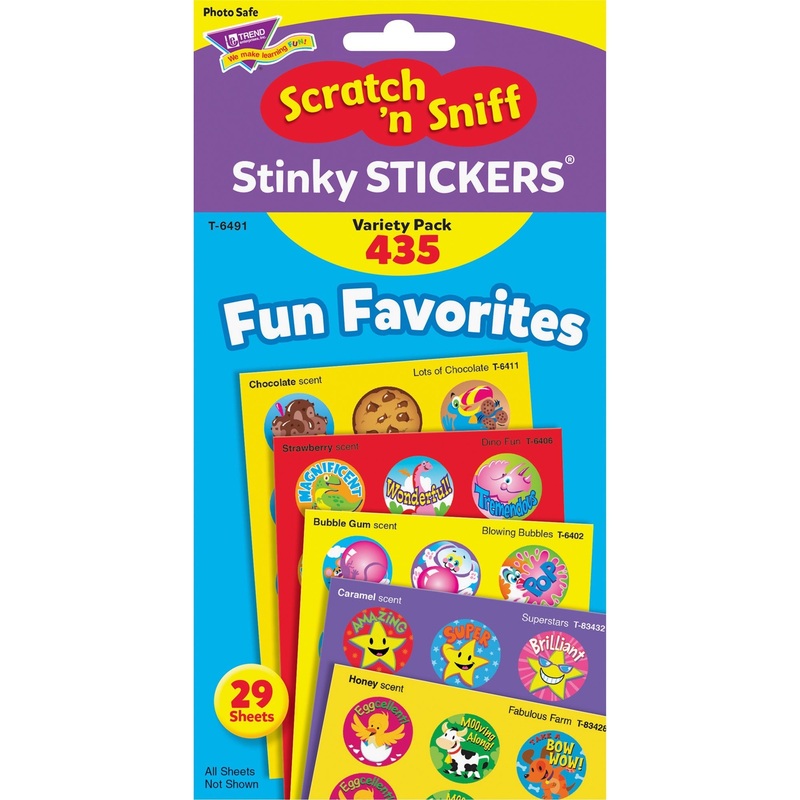 Trend Fun & Fancy Jumbo Pack Stickers – TEPT6491