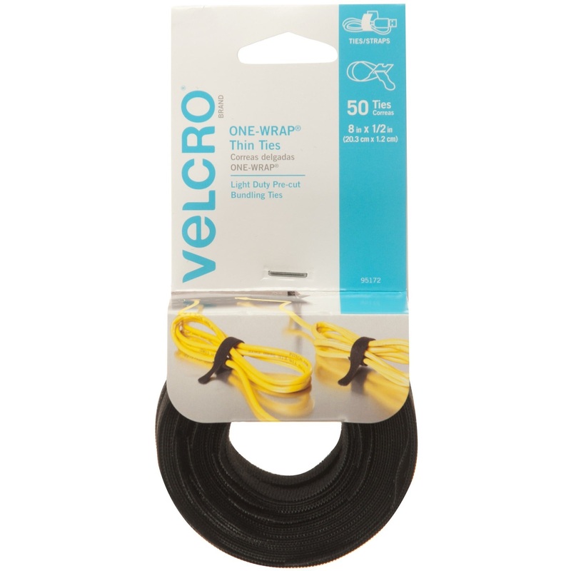 VELCRO One Wrap Light-duty Thin Bundling Ties – VEK95172