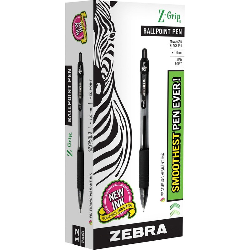 Zebra Z-Grip Retractable Ballpoint Pens – ZEB22210