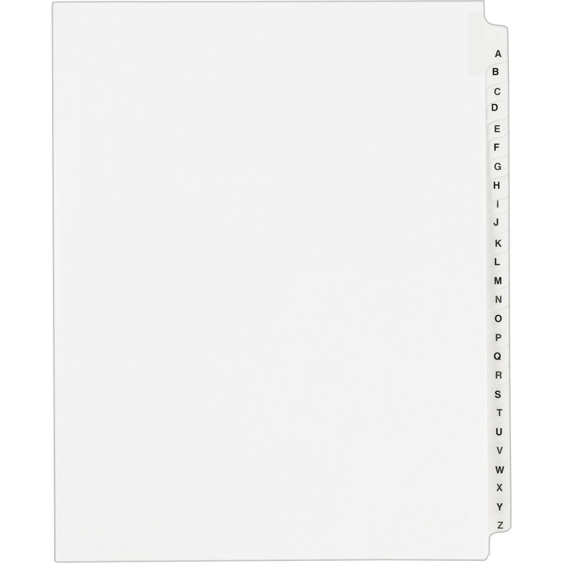 Avery Standard Collated Legal Exhibit Divider Sets – Avery Style – AVE01400
