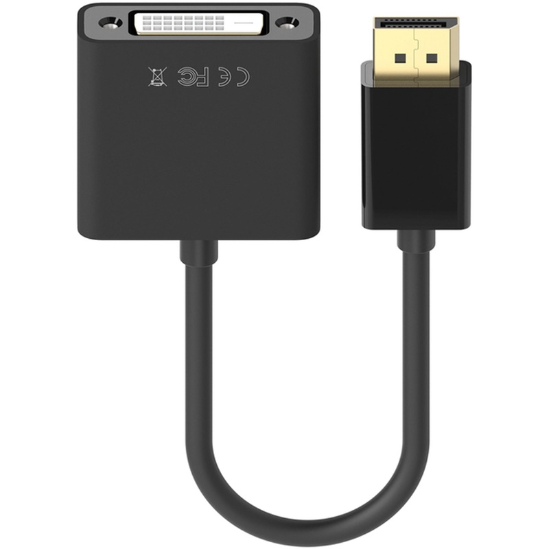 Belkin DisplayPort to DVI Adapter, M/F, 1080p – BLKF2CD005B