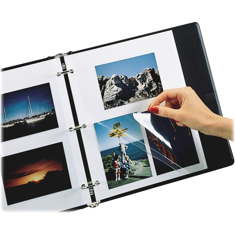 C-Line Redi-Mount Ring Binder Photo Mounting Sheets – CLI85050