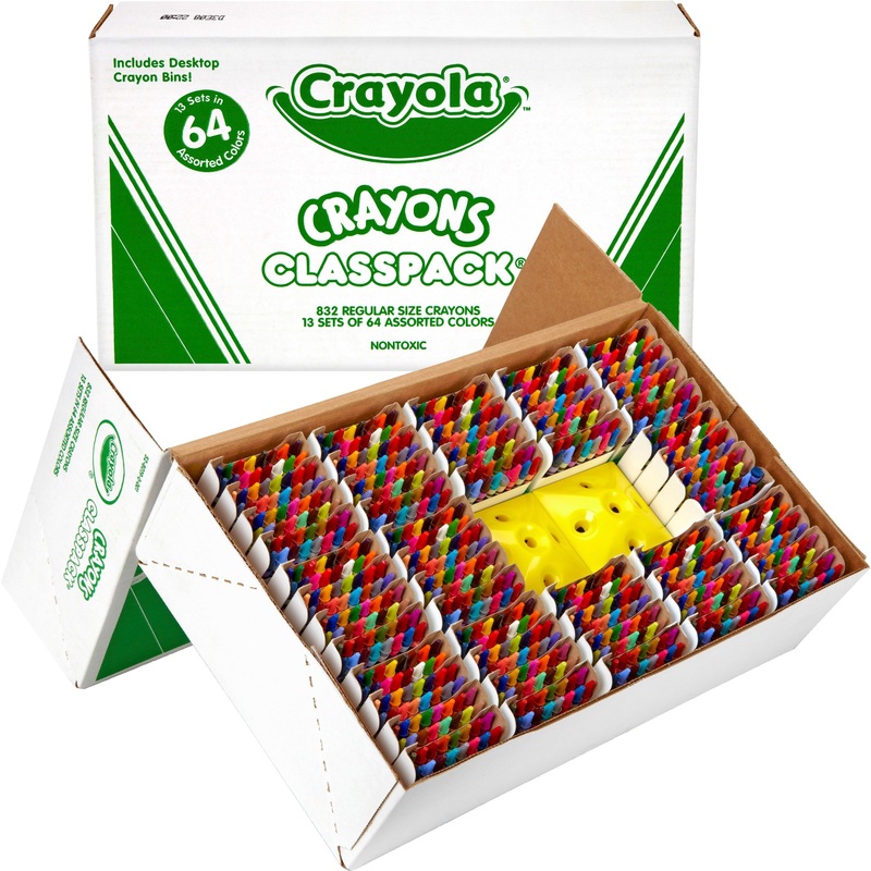 Crayola 64-Color Crayon Classpack – CYO528019