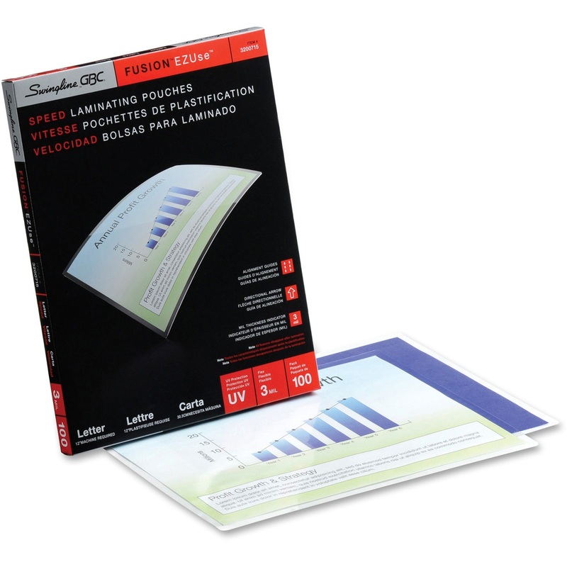GBC Fusion EZUse Laminating Pouches – GBC3200715
