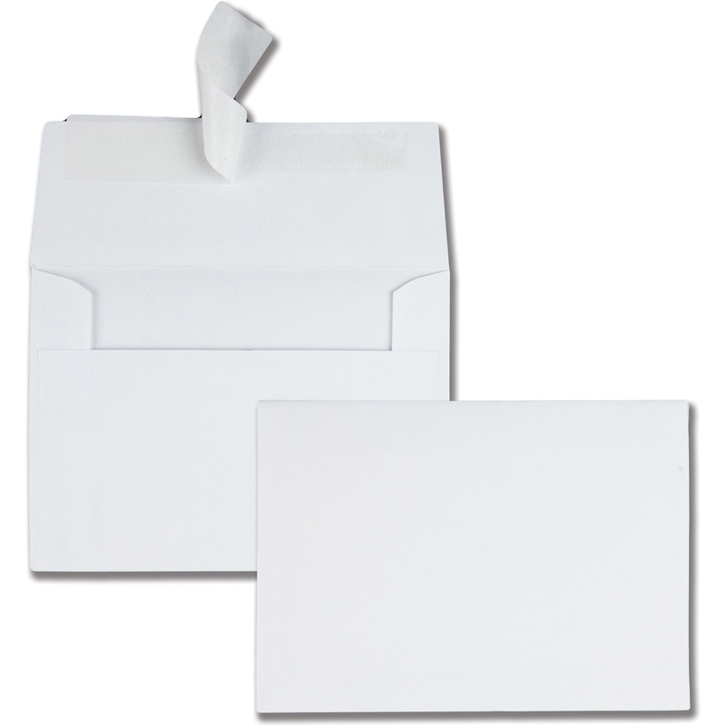 Quality Park 4 x 6 Self-Sealing Photo Envelopes for Invitations and Announcements – QUA10742