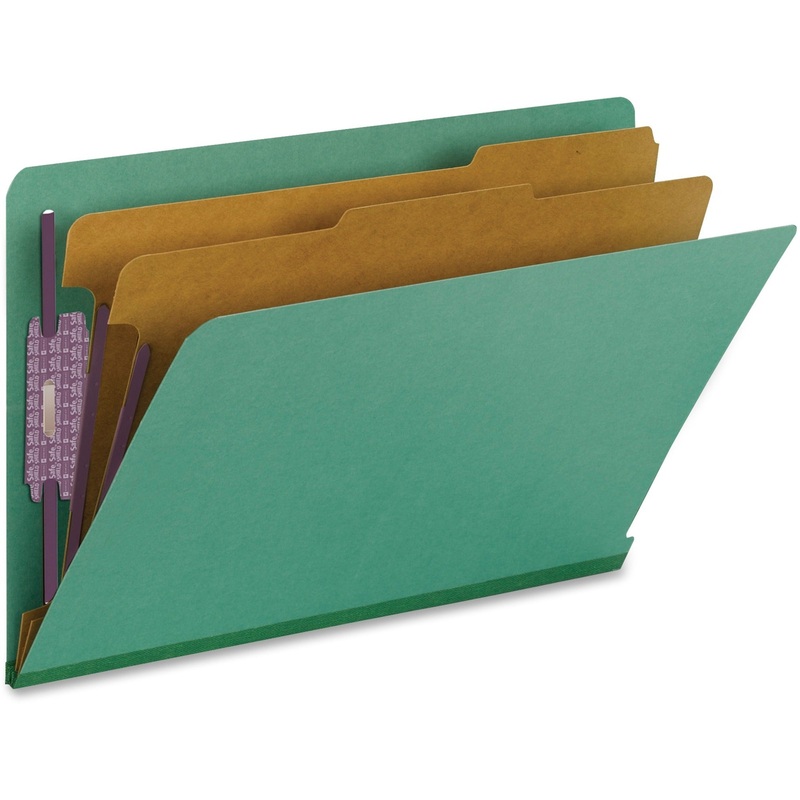 Smead 1/3 Tab Cut Legal Recycled Classification Folder – SMD29785