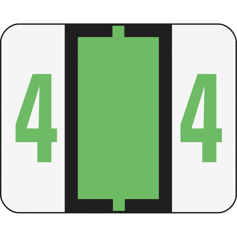Smead BCCRN Bar-Style Color-Coded Labels – SMD67374