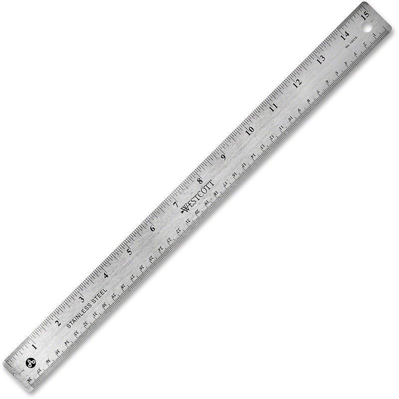 Westcott Stainless Steel Rulers – ACM10416