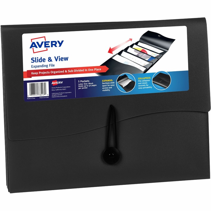 Avery Letter Expanding File – AVE73517