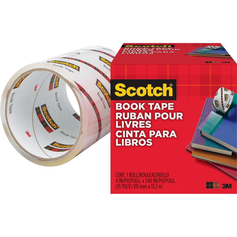 Scotch Book Tape – MMM8454|Repairing,Reinforcing,Protecting,Covering|No