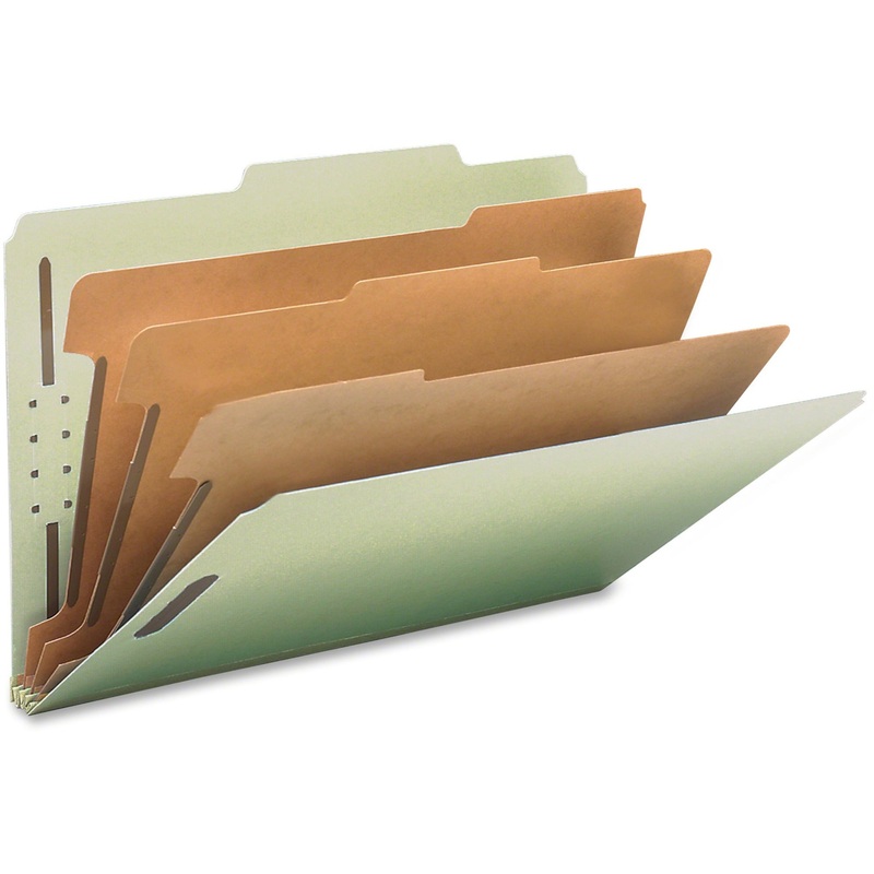 Smead 2/5 Tab Cut Legal Recycled Classification Folder – SMD19093