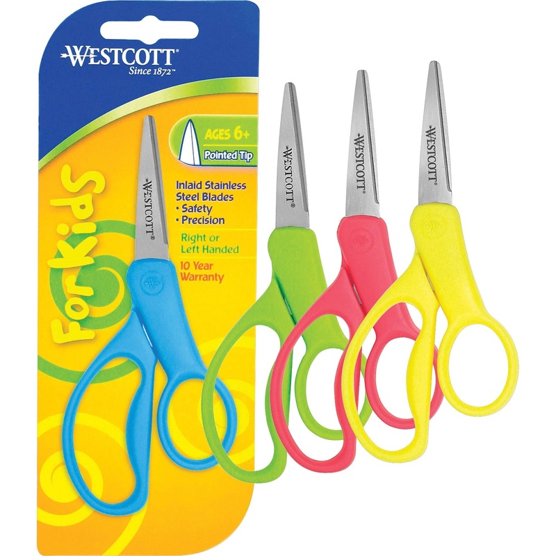 Westcott Junior Stainless Steel Pointed Tip Scissors – ACM13131