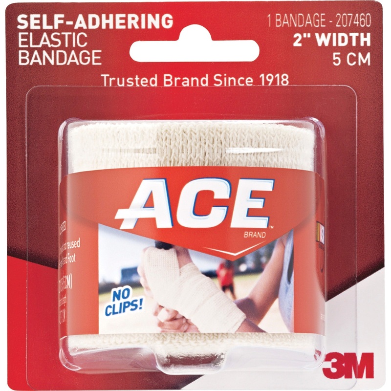 Ace Self-adhering Square Elastic Bandage – MMM207460