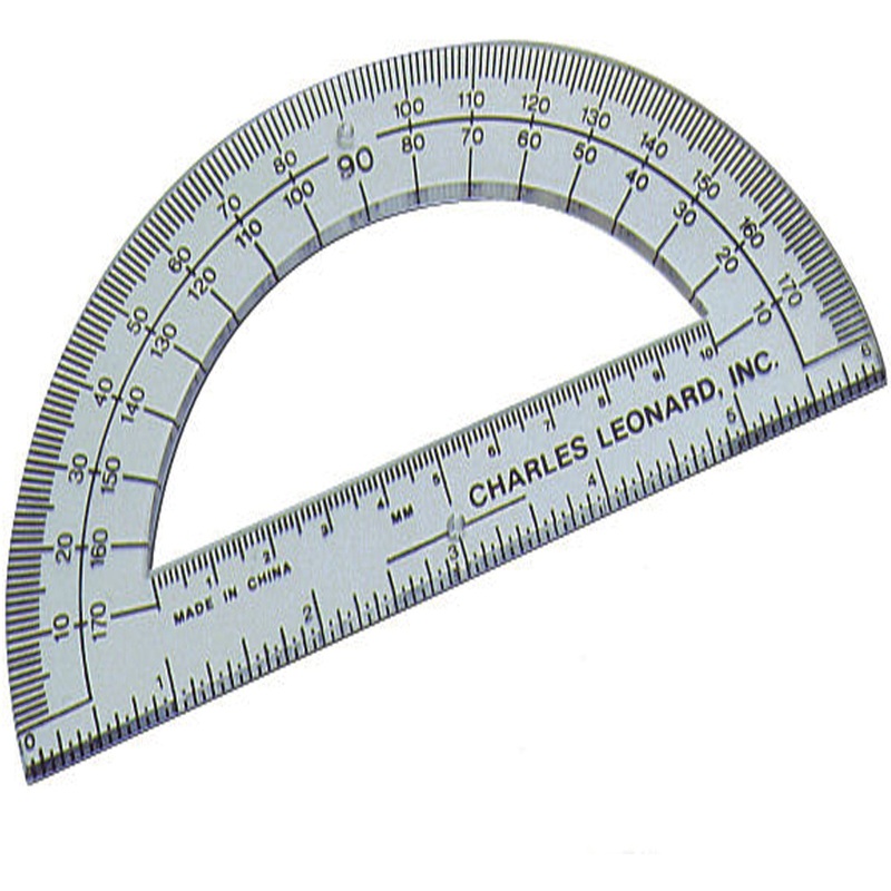 CLI 6 Open Center Protractor – LEO77106