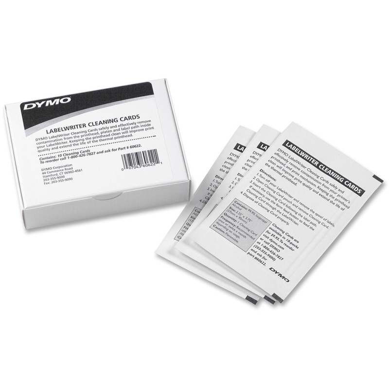 Dymo Cleaning Cards – DYM60622
